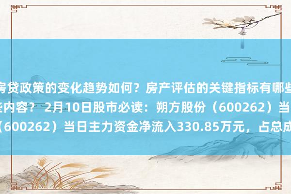 房贷政策的变化趋势如何？房产评估的关键指标有哪些？置业指南应包含哪些内容？ 2月10日股市必读：朔方股份（600262）当日主力资金净流入330.85万元，占总成交额3.0%